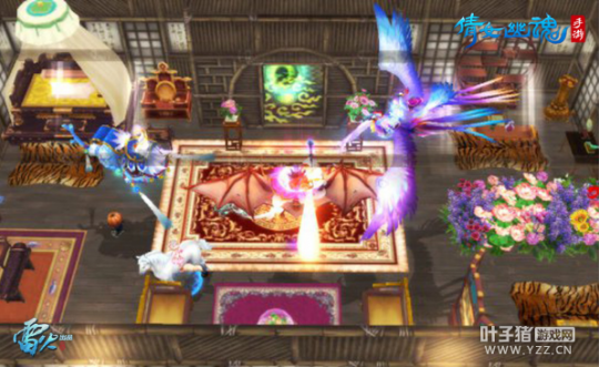 图4：端游中侠侣在家园中同居